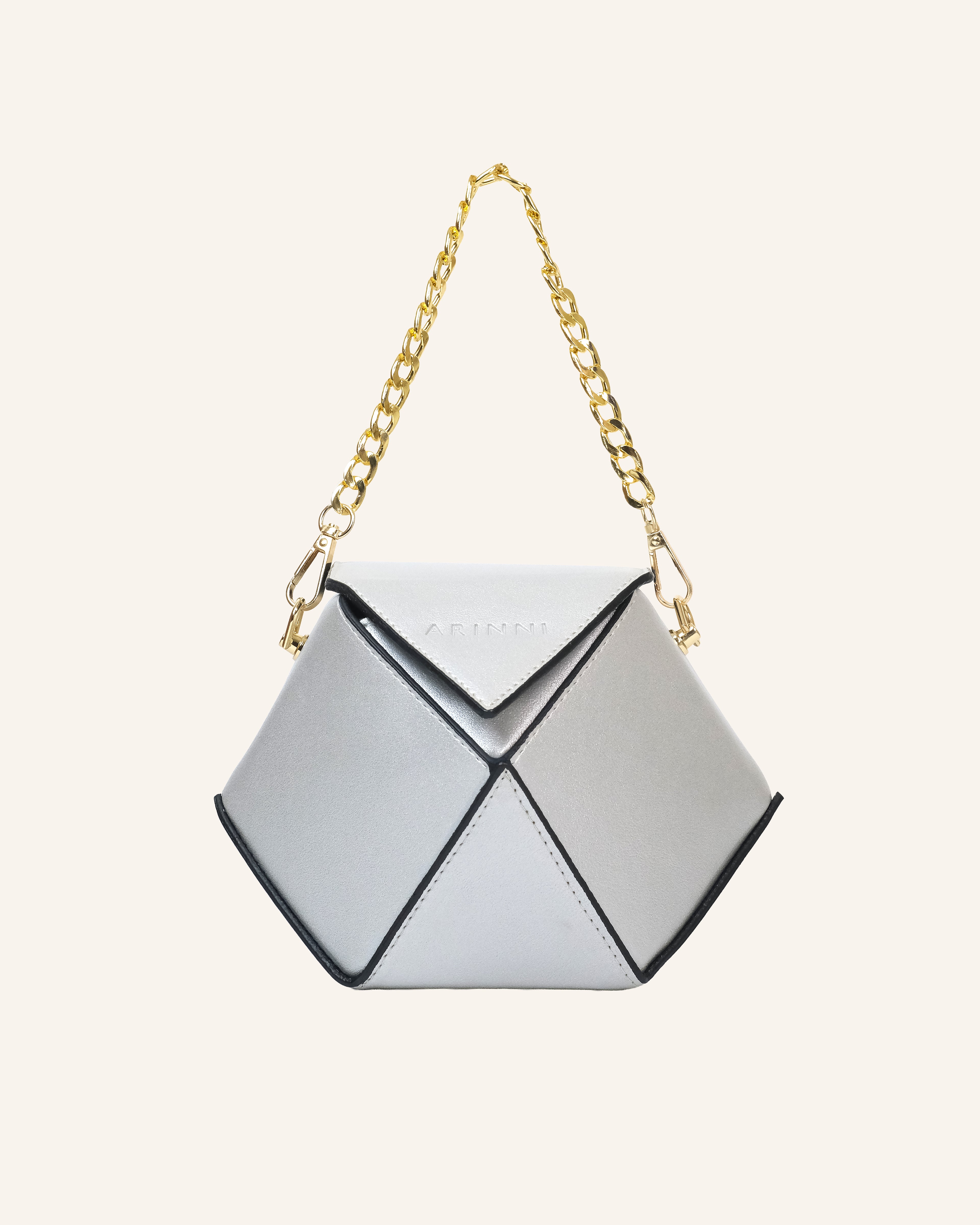 Nuit Hand Bag Silver
