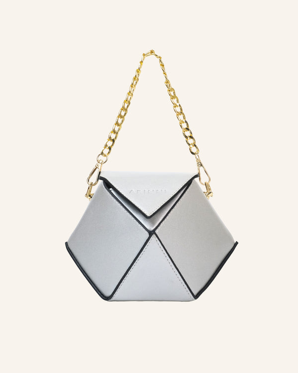 Nuit Hand Bag Silver