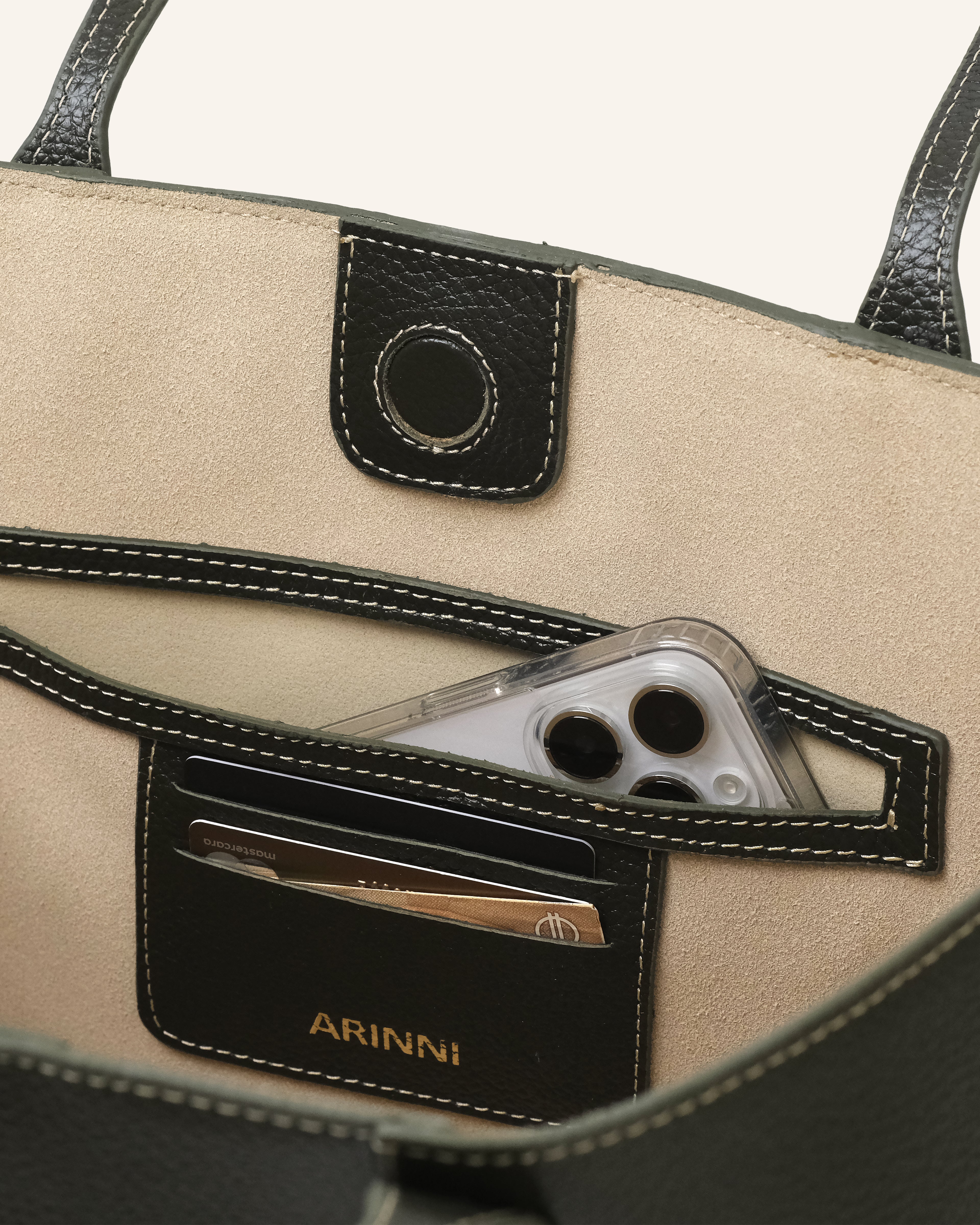 Vela Tote Bag Olive Green