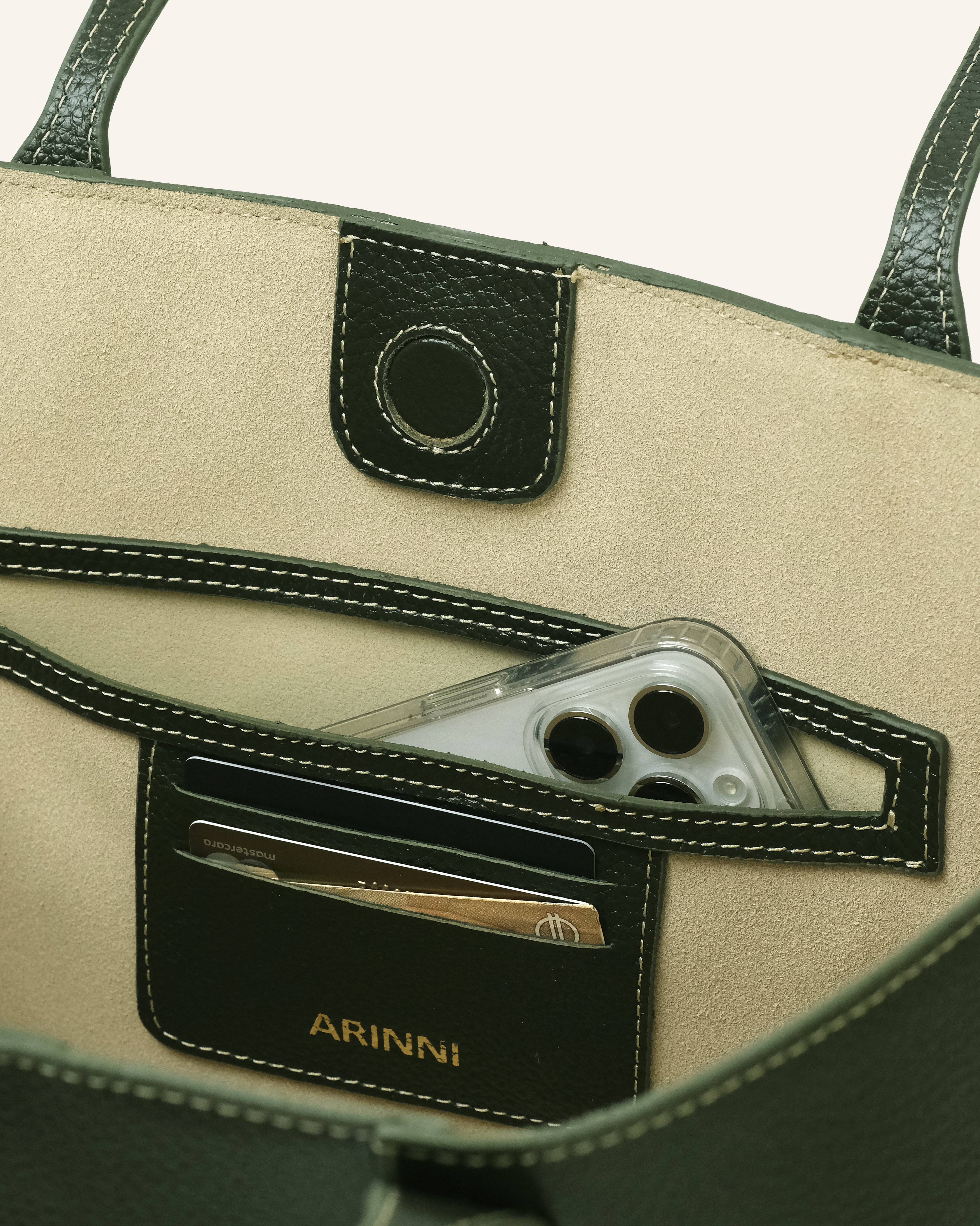 Vela Tote Bag Olive Green