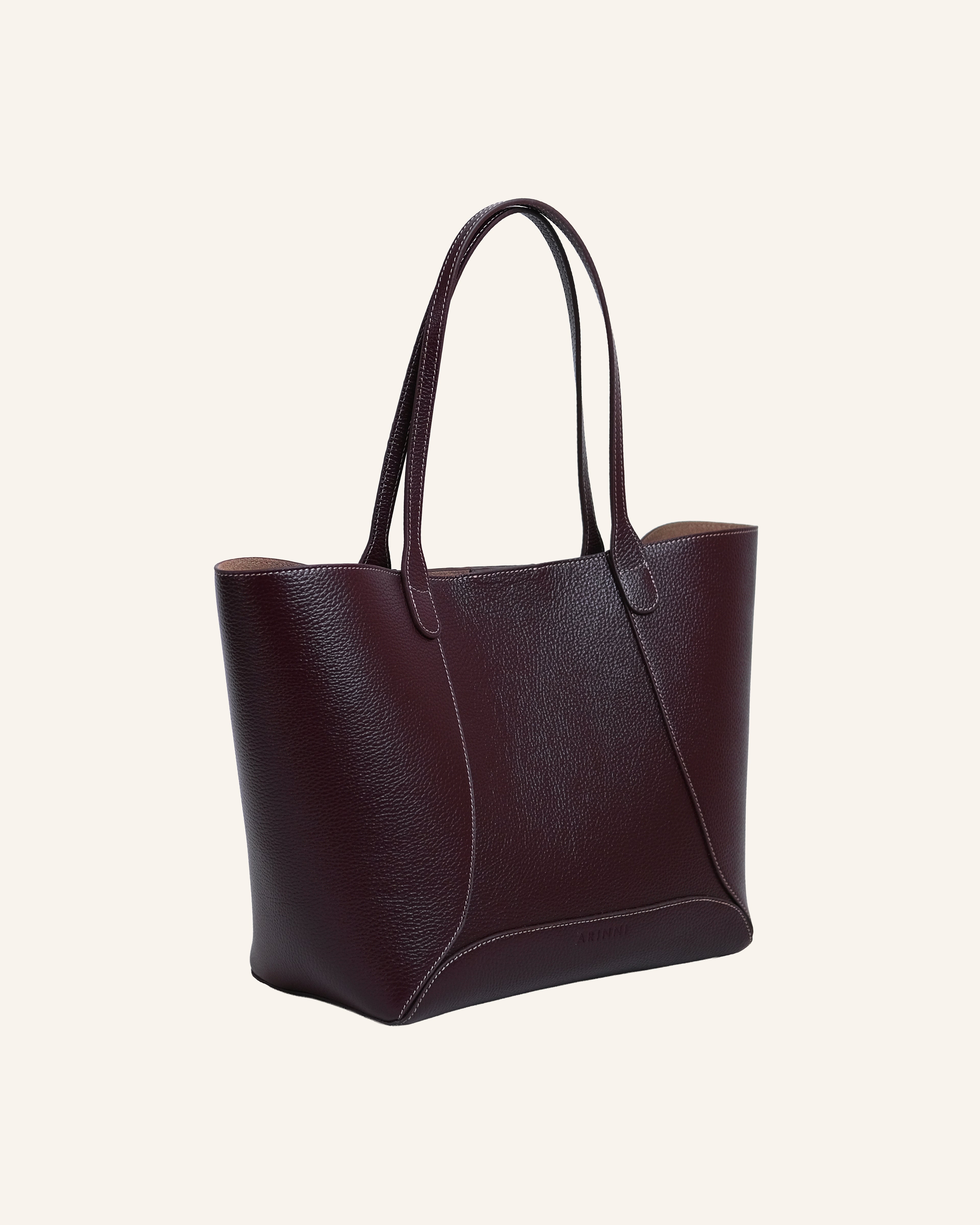 Vela Tote Bag Oxblood